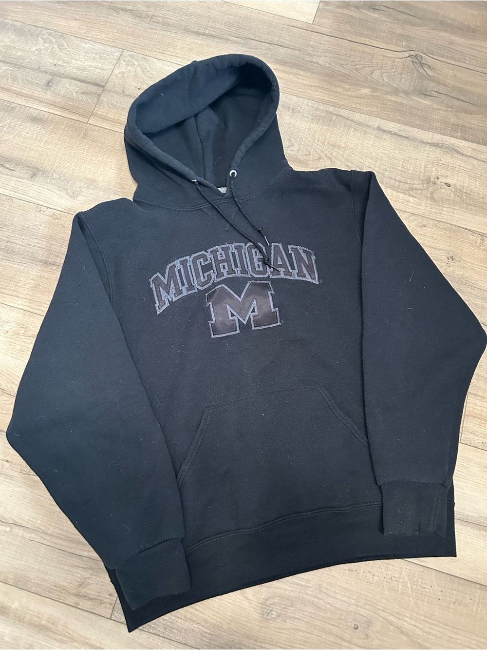 2000’s Y2K Michigan State Black Hooded Sweatshirt